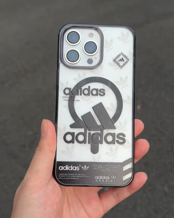 阿迪達斯透明磁吸手機殼